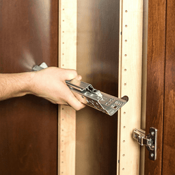 Maple Finish Pilaster Kit with 8 Brackets - Century Components