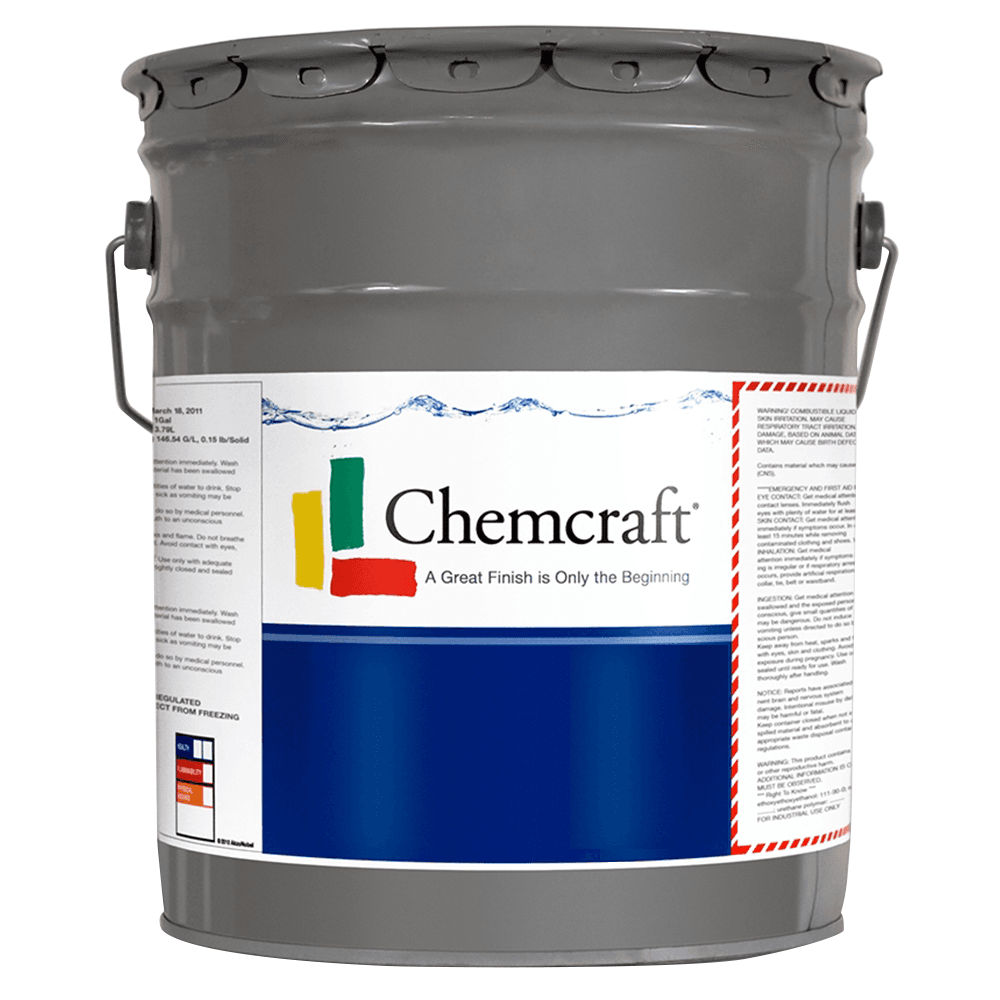 Chemlife® 24 White Conversion Varnish Pigmented Topcoat, Matte, 5 Gallon - Main Image