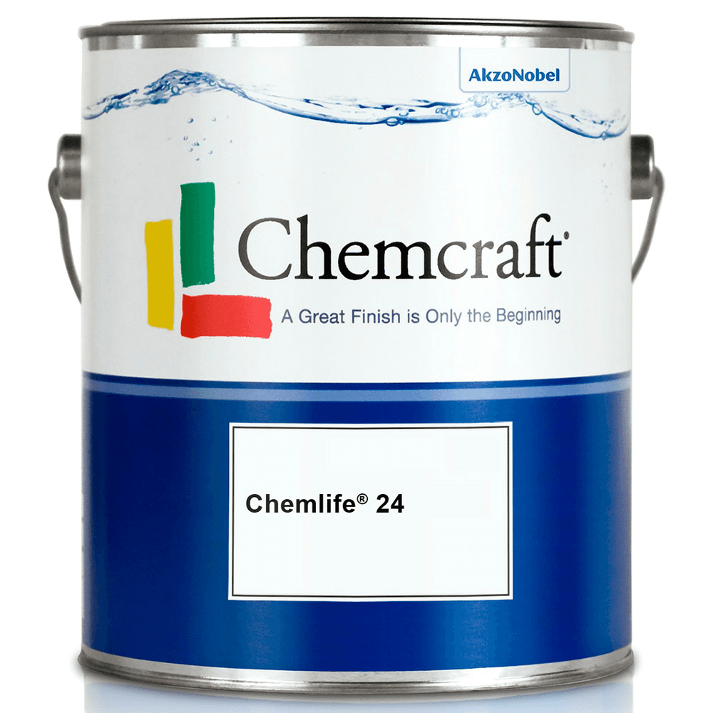 Chemlife 24 Plus CV Clear Tint Base Topcoat, Matte, 1 Gallon - Main Image