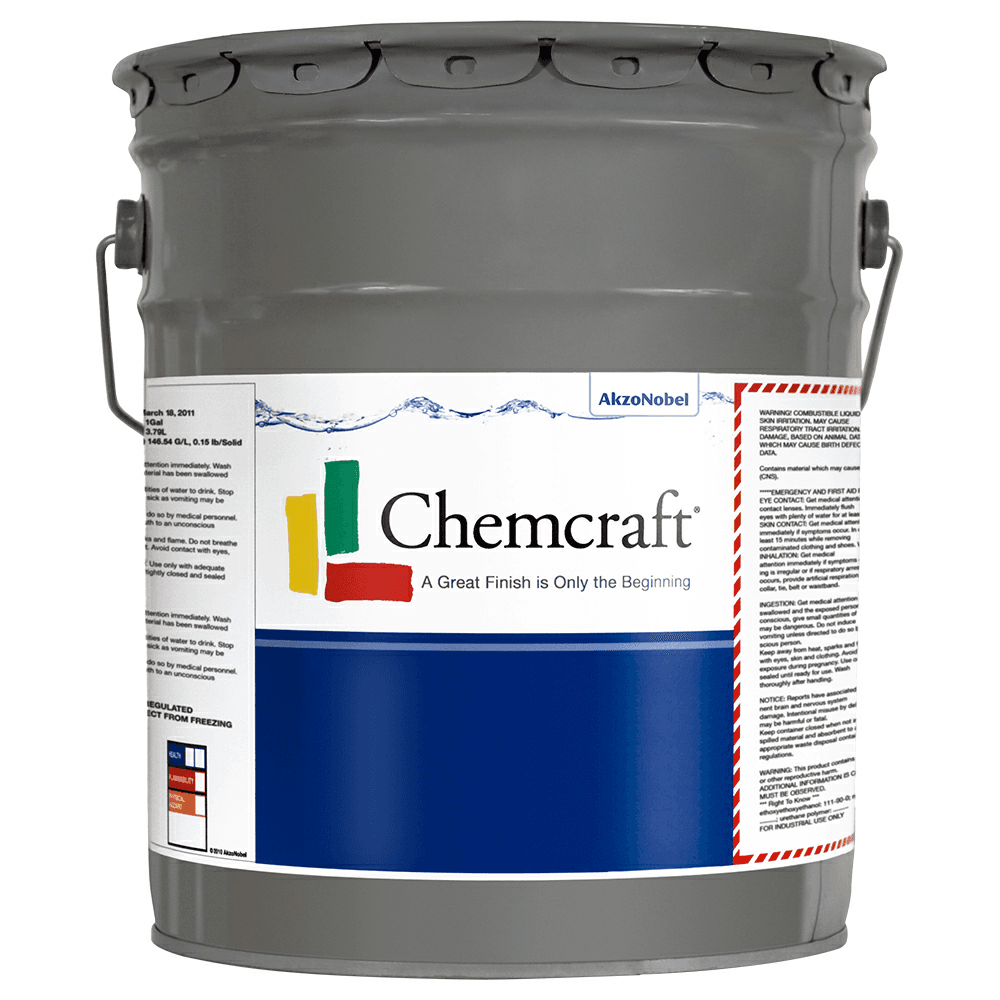 Acquaduro 2K Polyurethane Waterborne Clear Topcoat, Flat, 5 Gallon - Main Image