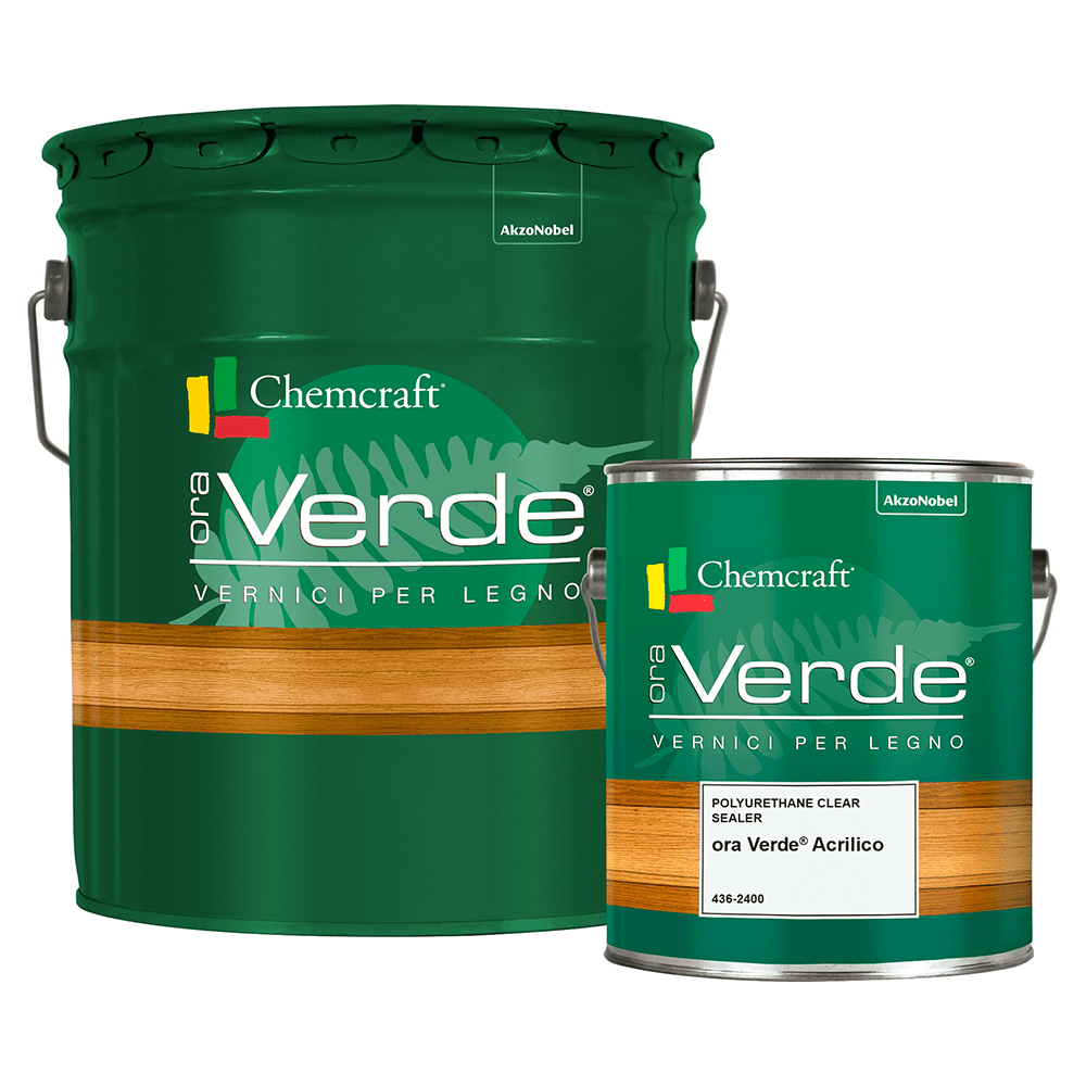 Ora Verde Acrilico PU Clear Sealer, 1 Gallon - Alt Image 1