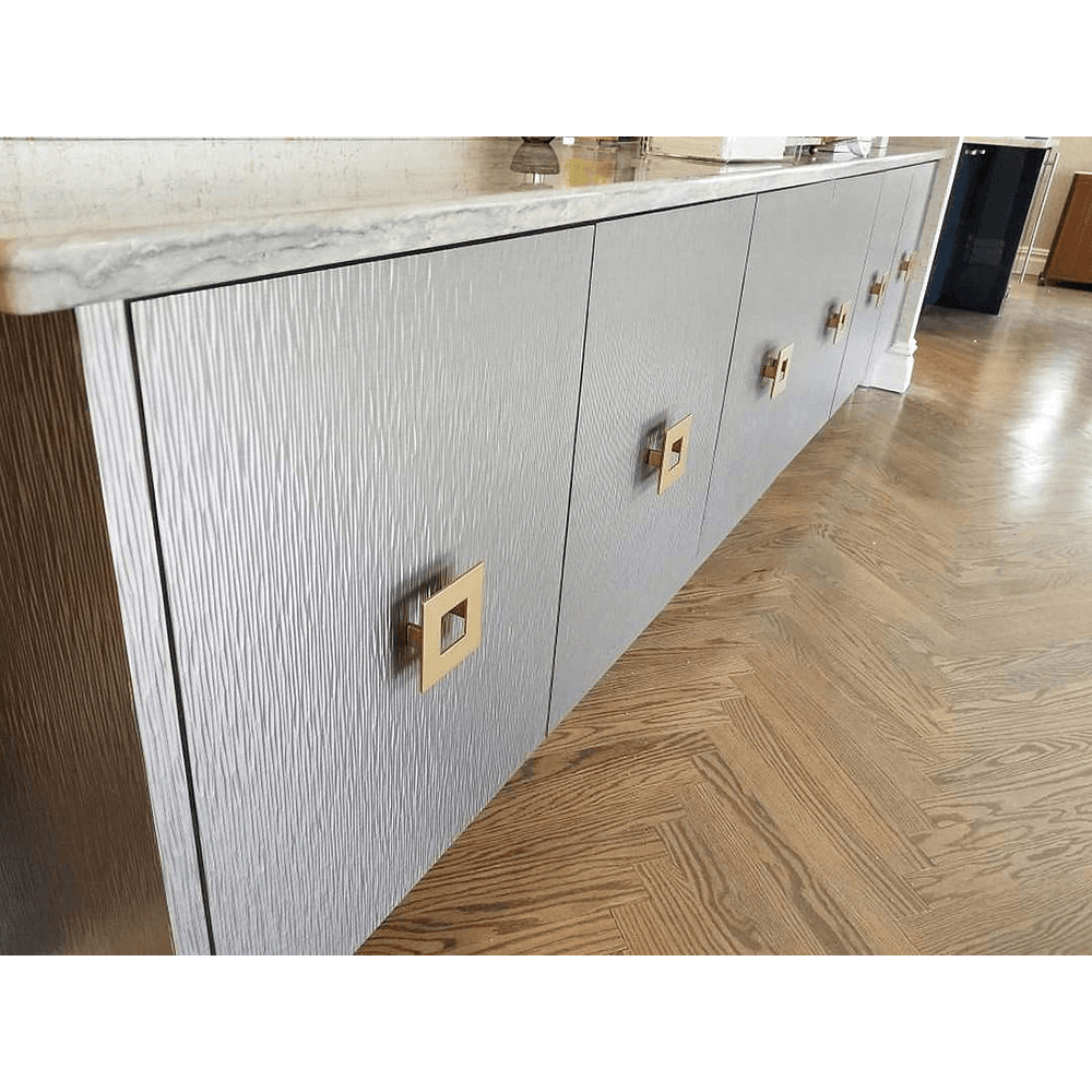 200 Series HPL Metal Laminate 231 Metawave Aluminum, 4' x 8' Alt 3 - Image