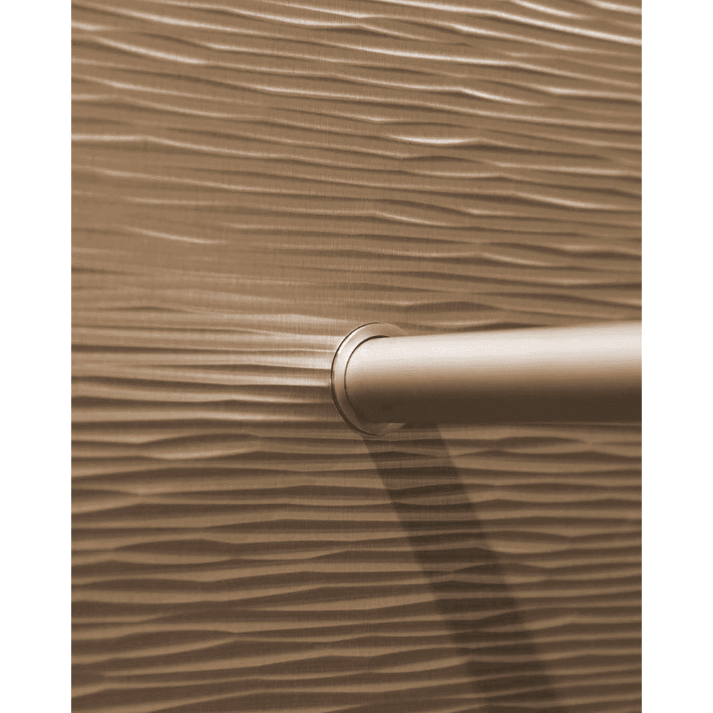 200 Series HPL Metal Laminate 236 Metawave Bronze Aluminum, 4' x 8' Alt 1 - Image