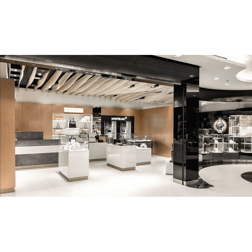 200 Series HPL Metal Laminate 236 Metawave Bronze Aluminum, 4' x 8' Alt 3 - Image