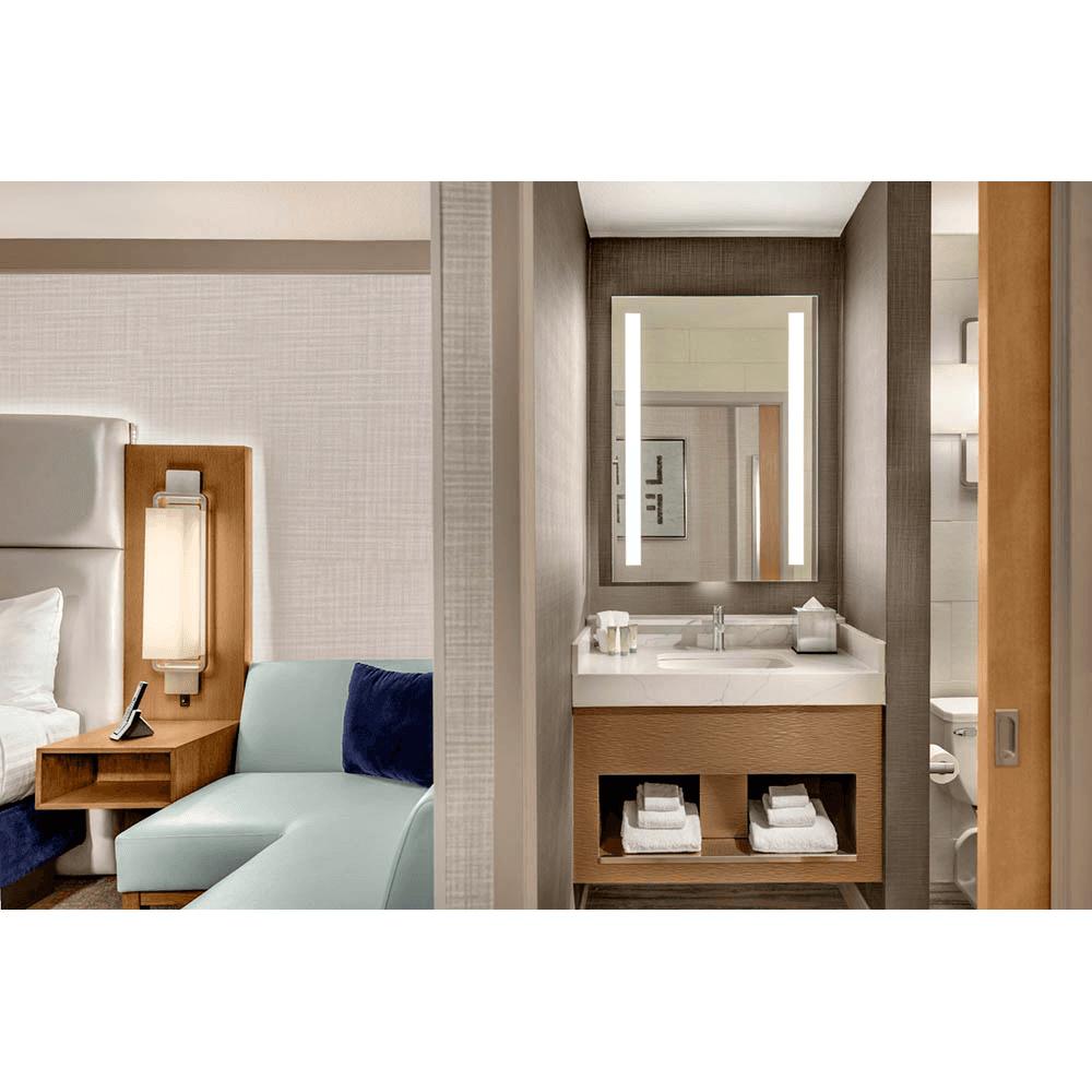 200 Series HPL Metal Laminate 236 Metawave Bronze Aluminum, 4' x 8' Alt 6 - Image