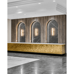 200 Series HPL Metal Laminate 277 Flux Smoked, 4' x 8' Alt 8 - Image