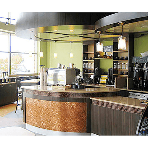 300 Series HPL Metal Laminate 315 Canterbury Copper, 4' x 10' Alt 9 - Image