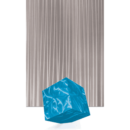 Vortex Metal Laminate 413 Linear Aluminum Tint, 0.020" Thick, 4' x 8' Alt 4 - Image