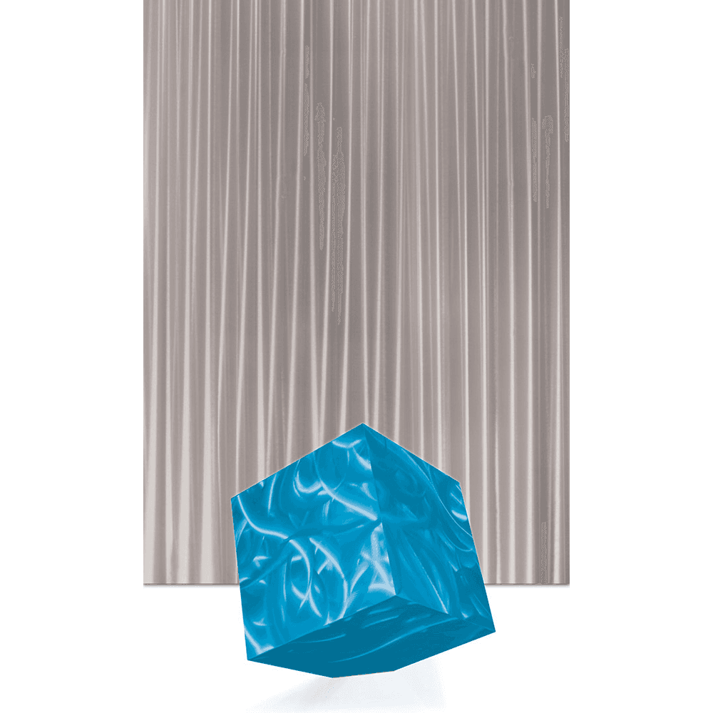 Vortex Phenolic Laminate 413 Linear Aluminum Tint, 0.050" Thick, 4' x 8' Alt 4 - Image