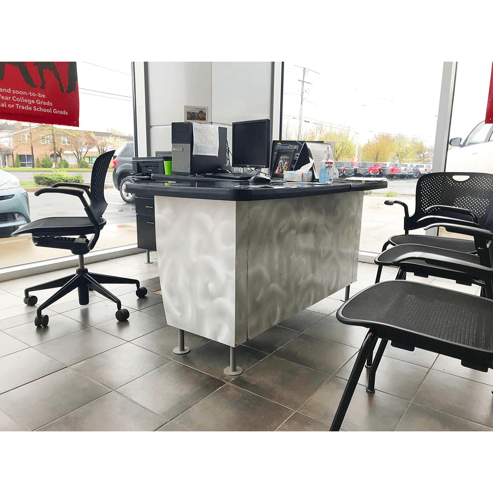 Vortex Phenolic Laminate 440 Crescendo Aluminum, 0.050" Thick, 4' x 10' Alt 3 - Image