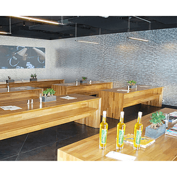 Vortex Metal Laminate 440 Crescendo Aluminum Tint, 0.020" Thick, 4' x 8' Alt 5 - Image