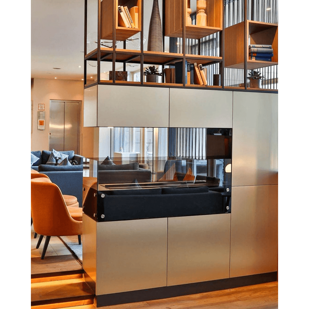 700 Series HPL Metal Laminate 724 Champagne Brushed Aluminum, 4' x 8' Alt 1 - Image