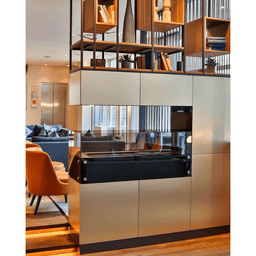 700 Series HPL Metal Laminate 724 Champagne Brushed Aluminum, 4' x 8' Alt 1 - Image