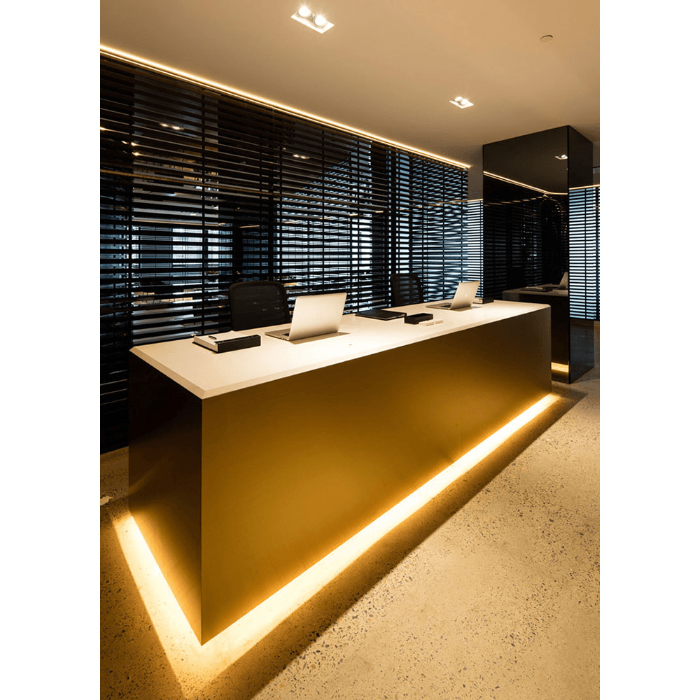 900 Series Metal Laminate 931 Brushed Golden Aluminum, 0.025" Thick, 4' x 8' Alt 8 - Image