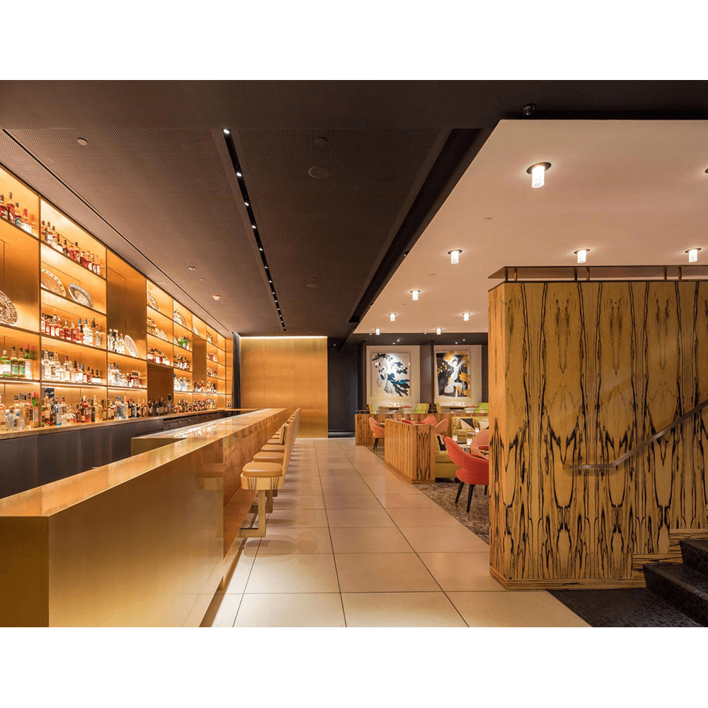 900 Series Metal Laminate 931 Brushed Golden Aluminum, 0.025" Thick, 4' x 8' Alt 9 - Image