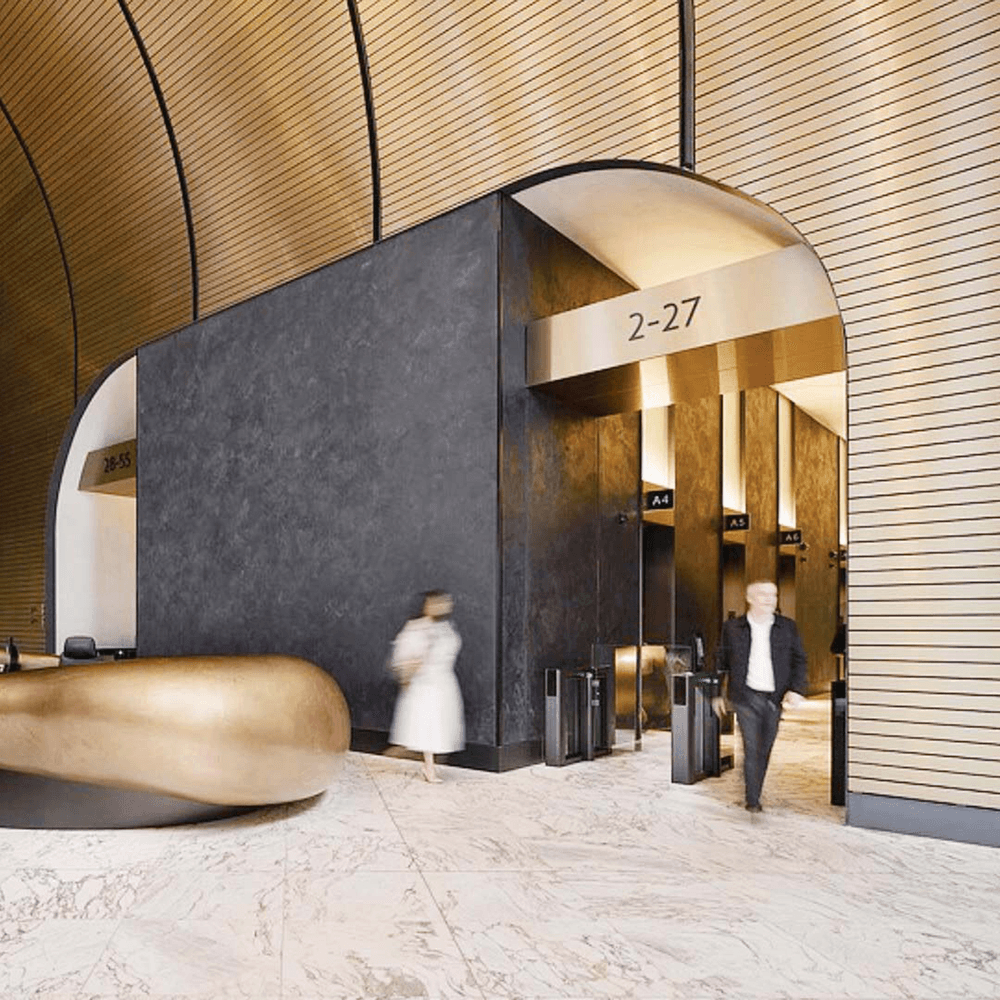 900 Series Phenolic Laminate 936 Champagne Brass Aluminum, 0.055" Thick, 4' x 8' Alt 6 - Image