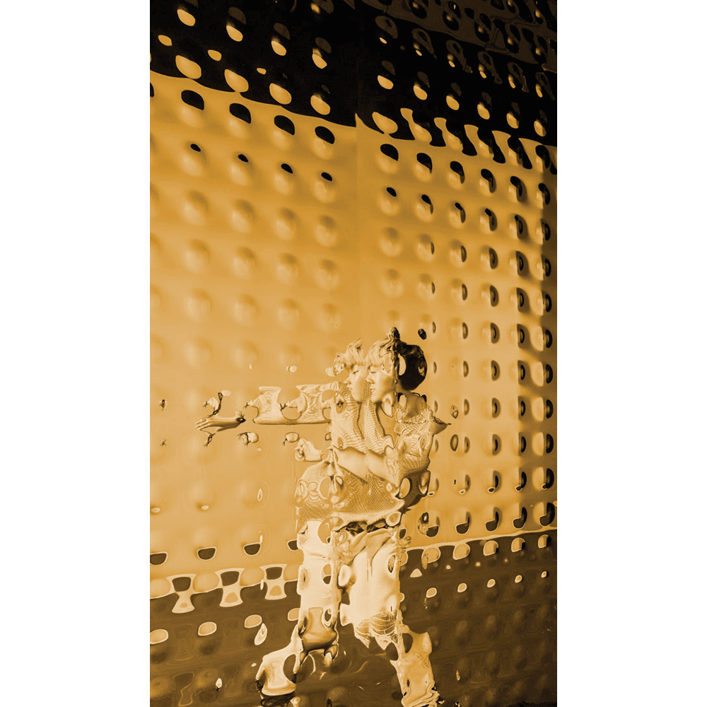 900 Series Phenolic Laminate 943 Polished Bronze Aluminum, 0.055" Thick, 4' x 10' Alt 1 - Image