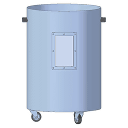 5.5 HP Enclosureless Dust Collector, 1 Phase Alt 2 - Image