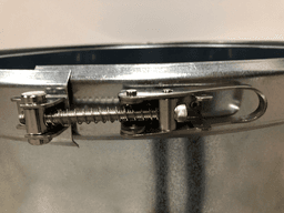 Coima 3 Barrel Waste Cans with Viewing Windows for SHK Series Dust Collectors - Alt5 Image