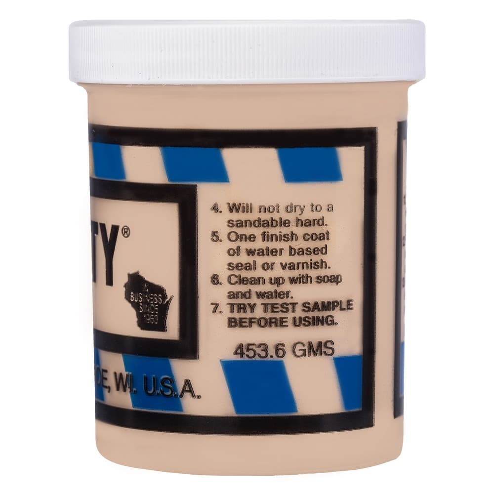 Color Putty Waterborne Wood Filler, 1 lb, 202 Natural - Image 2