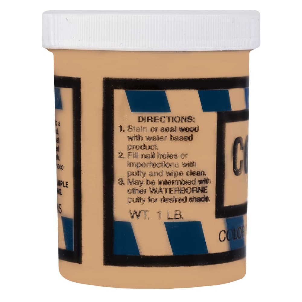 Color Putty Waterborne Wood Filler, 1 lb, 206 Light Birch - Image 3