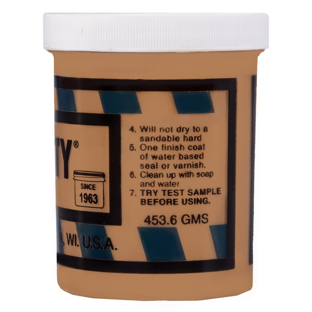 Color Putty Waterborne Wood Filler, 1 lb, 216 Butter - Image 3
