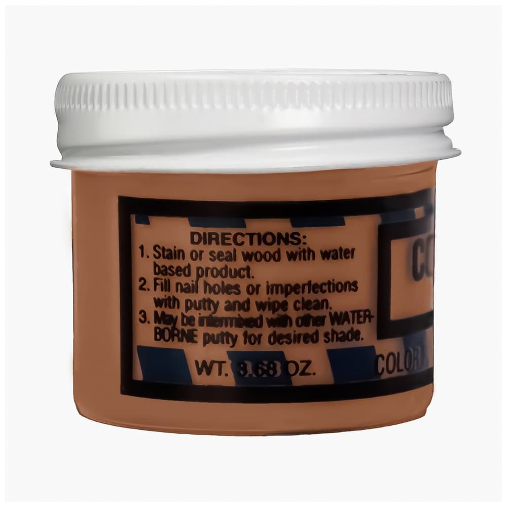 Color Putty Waterborne Wood Filler, 3.68 oz, 226 Brown Mahogany - Image 3