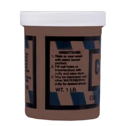 Color Putty Waterborne Wood Filler, 1 lb, 230 Dark Walnut - Image 3