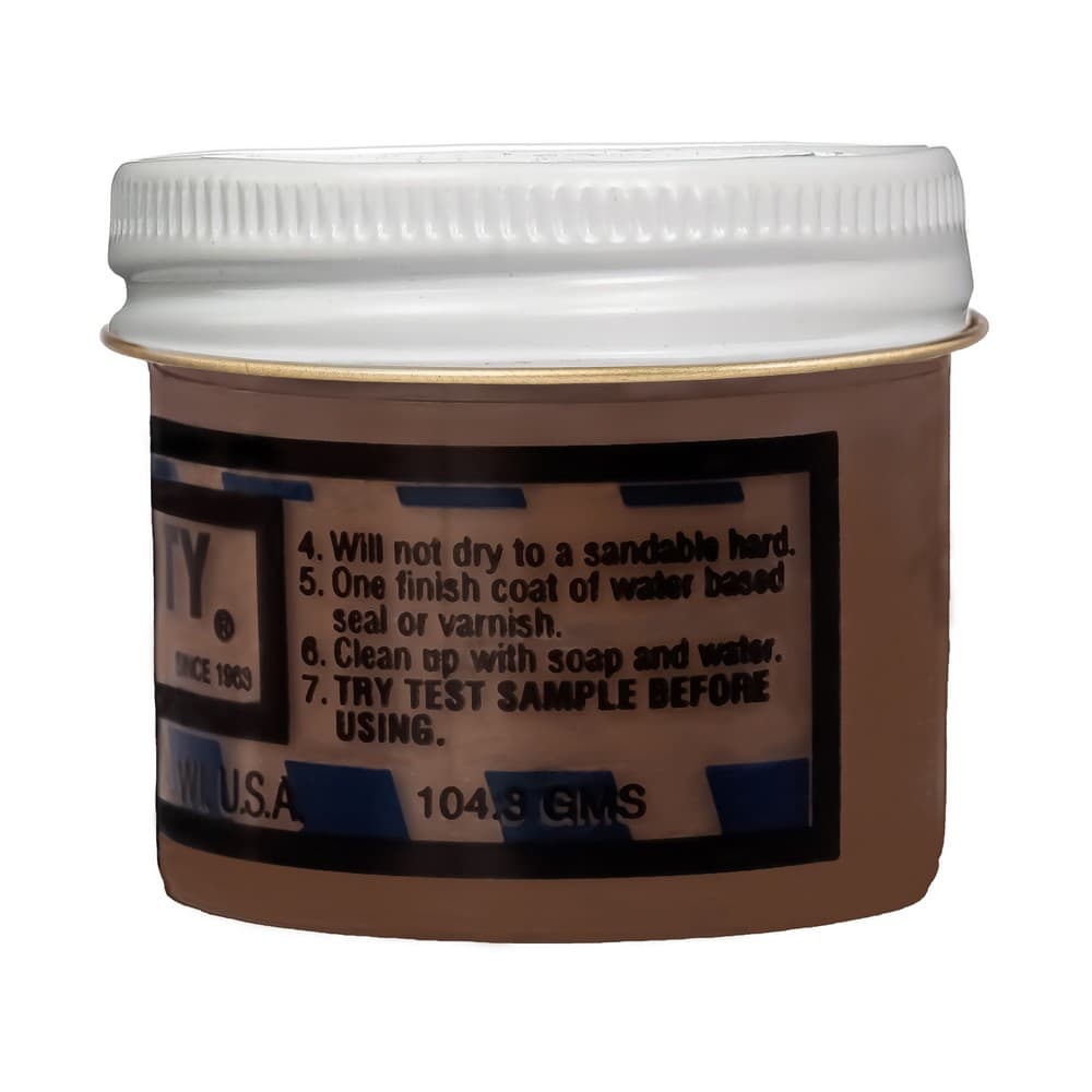 Color Putty Waterborne Wood Filler, 3.68 oz, 230 Dark Walnut - Image 2