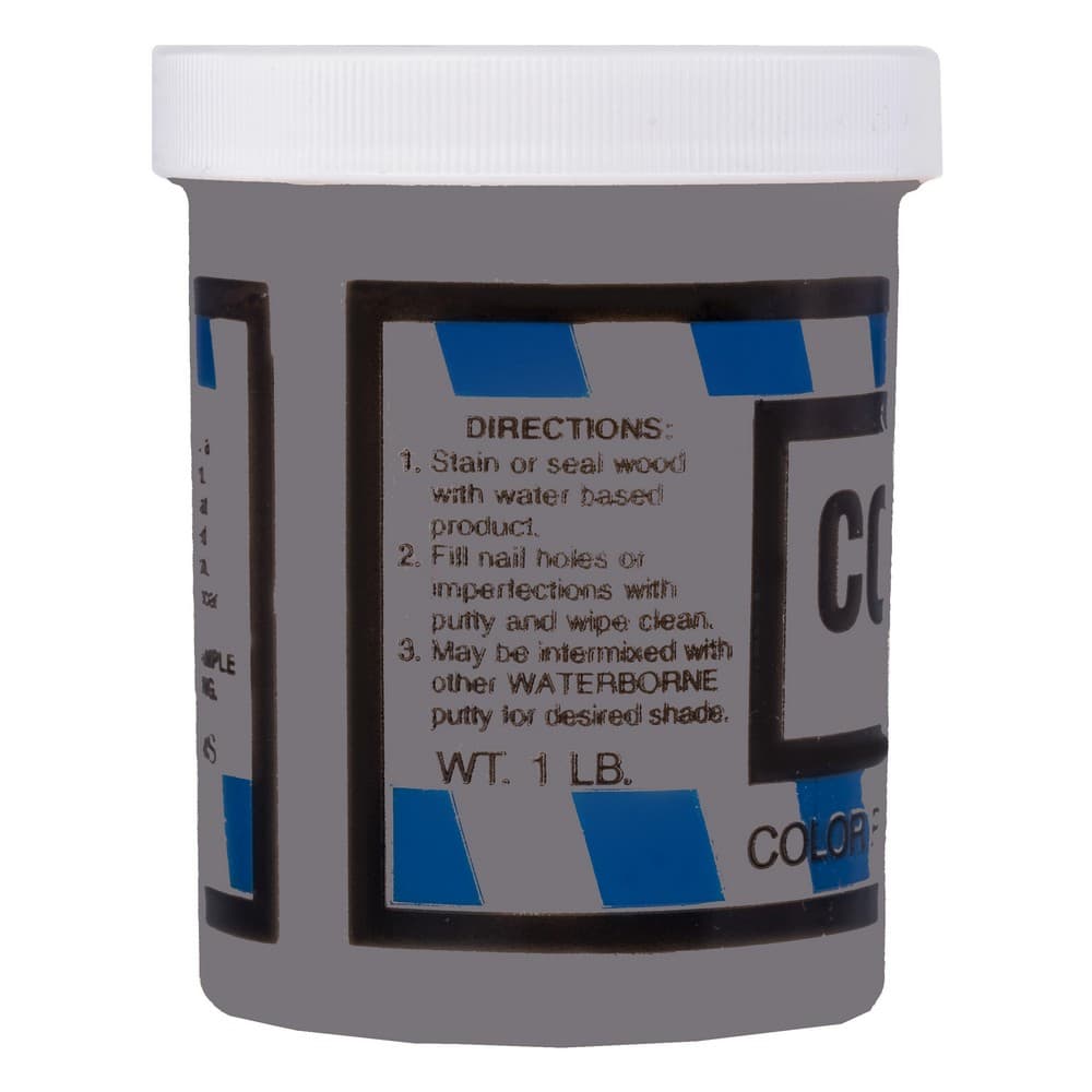 Color Putty Waterborne Wood Filler, 1 lb, 234 Ebony - Image 3