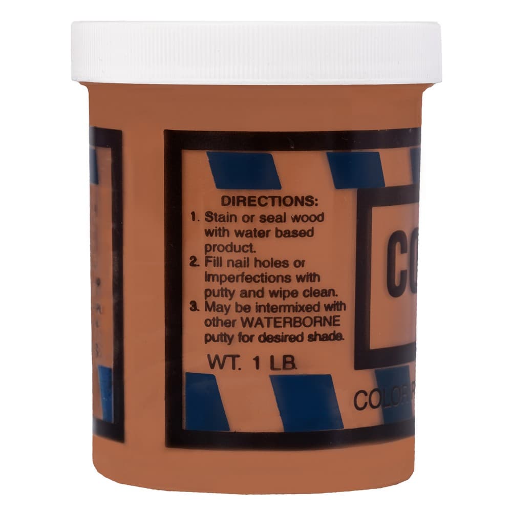 Color Putty Waterborne Wood Filler, 1 lb, 236 Nutmeg - Image 3