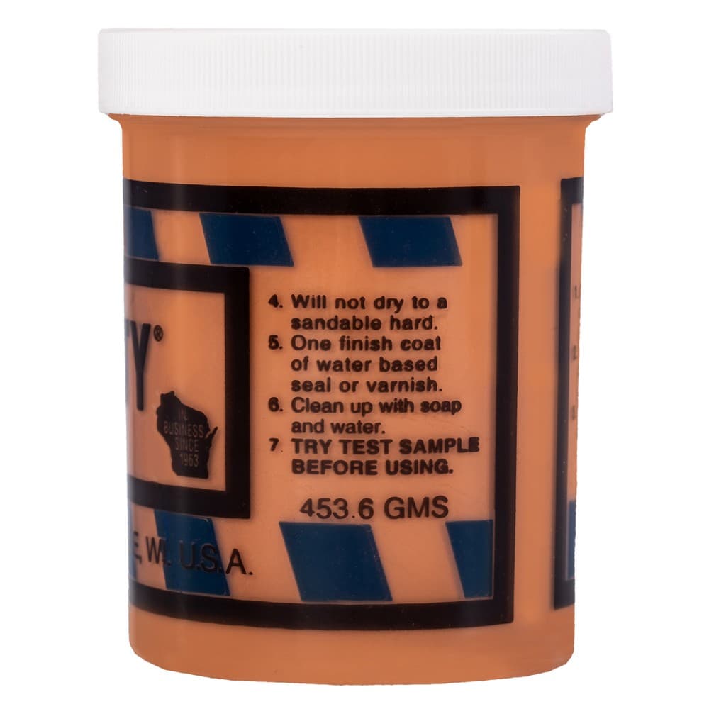 Color Putty Waterborne Wood Filler, 1 lb, 238 Pecan - Image 2