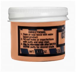 Color Putty Waterborne Wood Filler, 3.68 oz, 238 Pecan - Image 3