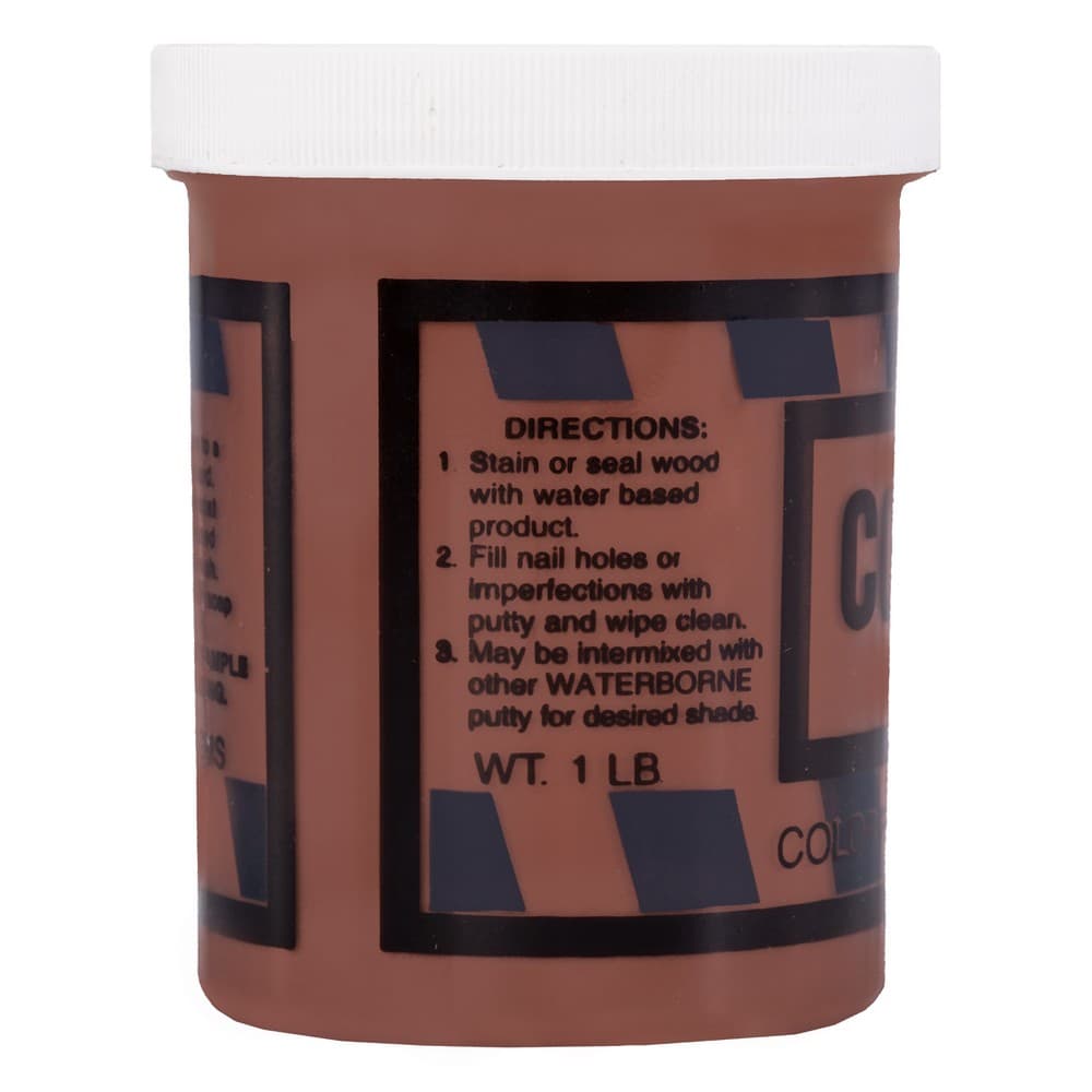 Color Putty Waterborne Wood Filler, 1 lb, 240 Briarwood - Image 3