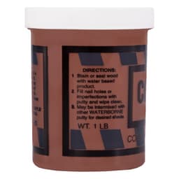 Color Putty Waterborne Wood Filler, 1 lb, 240 Briarwood - Image 3