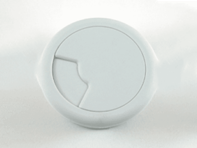 Custom Accents Gray 60mm Wire Grommet