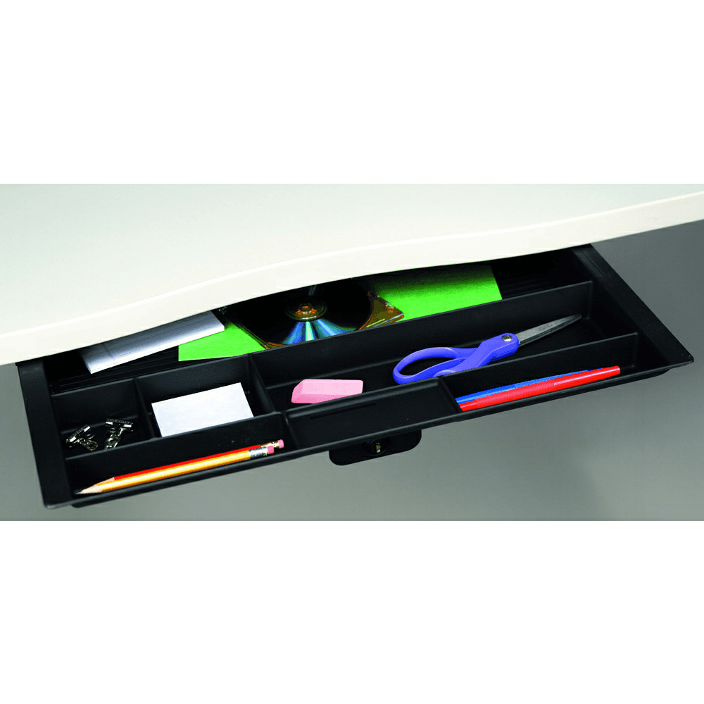 Custom Accents Pencil Drawer Pull-out - Sleek design with deep compartments and ball bearing slides