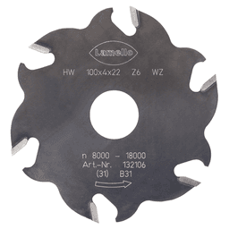 D100 x 4mm Carbide Groove Cutter for Classic X Main - Image