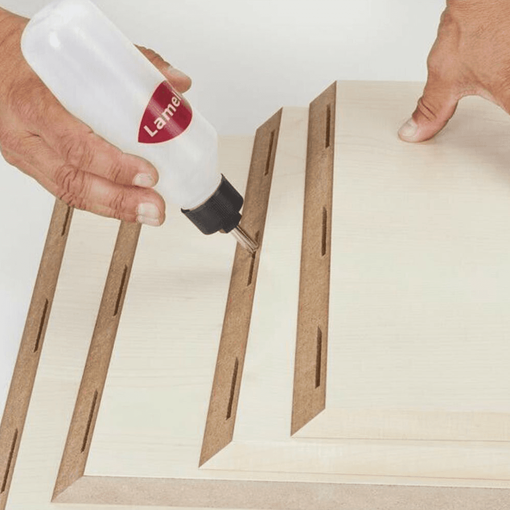 Minicol Glue Bottle - Lamello - Efficiently Positioned Nozzle for Immediate Glue Application