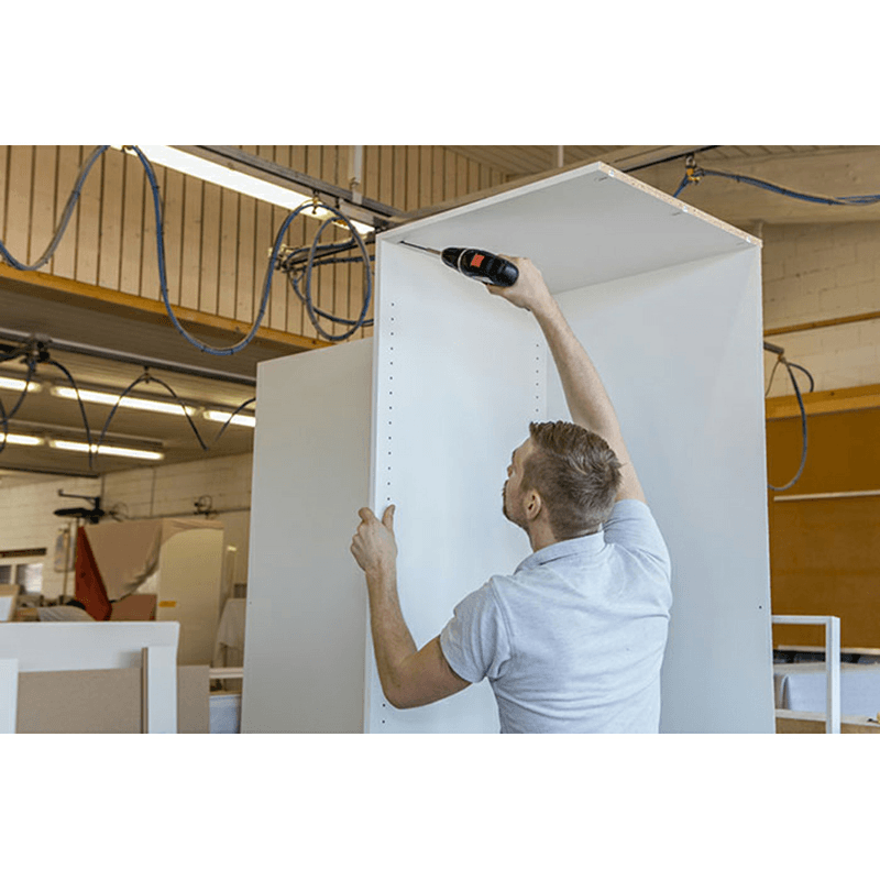 Lamello Cabineo 8 Conncetor for Dividing Panels, White, Box of 500 Alt 4 - Image