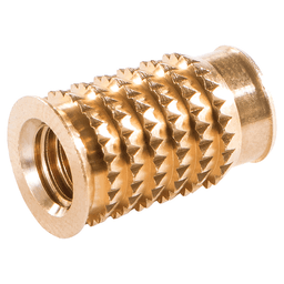 Cabineo M6 x 15.3mm Insert Nut, Brass (100/Box) Main - Image