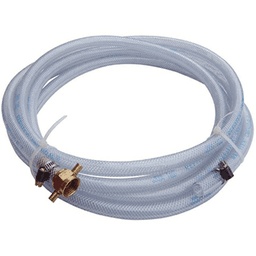 Standard Hose with Fitted Clamp/Connector, 3/8" Inside Diameter - Main Image