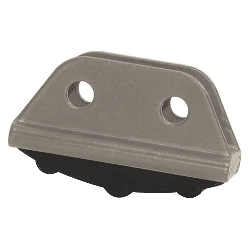 Quiet Glide Lower Non-Skid Foot Assembly in Oil Rubbed Bronze Finish for Library Ladders