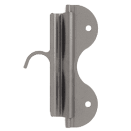 Quiet Glide Top Sliding Hook Assembly in Hammered Antique Brass Finish
