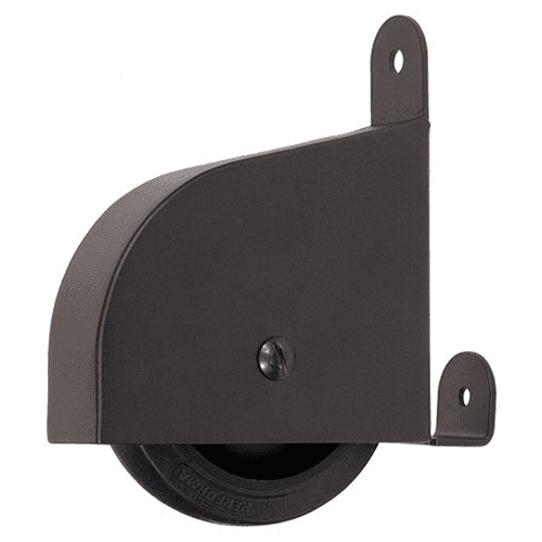 Quiet Glide Contemporary Ladder Wheel Assembly in Oil Rubbed Bronze.