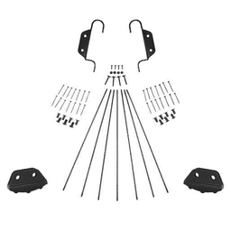 Kit Includes Double Hooks, Non-Skid Feet, Rung Support Rods, and Fasteners