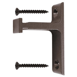 Oil Rubbed Bronze Finish Wall Bracket for Library Ladders and Rolling Barn Doors