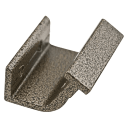 Hammered Antique Brass Hook Bracket Kit for Top and Swivel Rollers