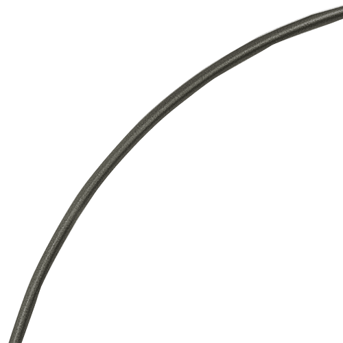 Hammered Antique Brass Inside Corner 15" Radius 90&#730; Curved Rail Image 2