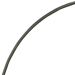 Hammered Antique Brass Inside Corner 15" Radius 90&#730; Curved Rail Image 2